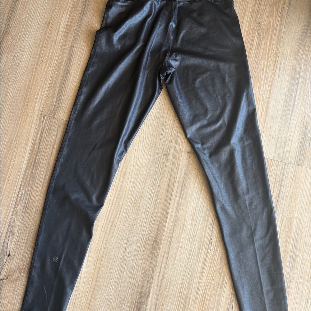Champion Black Faux Leather Leggings